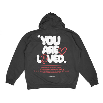 YOU ARE LOVED Hoodie (Black)